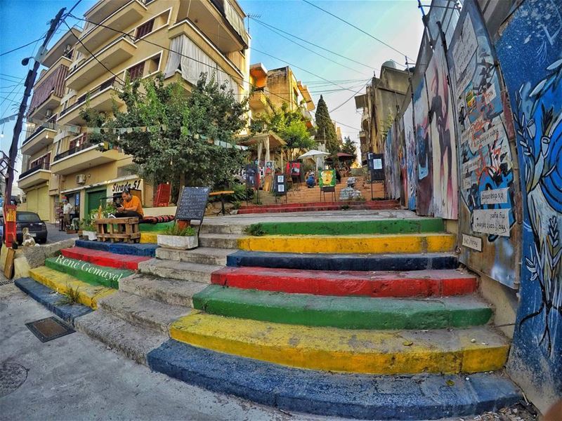 My neighborhood...__________________________________________Be... (Achrafieh, Lebanon)