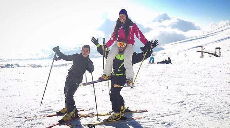 My  siblings are better than urs❤️..  lesmoubayed  tb  miss u king❤️ @yorgo (Téléskis des Cèdres - Cedars Ski Resort - Arz)