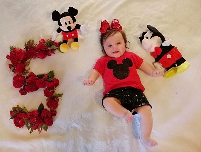 My sweetheart turned 5 months 💕💝💕 lebanon  batroun  mydaughter  chloe ... (Batroûn)