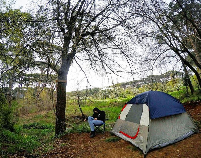 NATURE Is Not A Place To Visit... It Is  HOME ⛺ Camping  DeirElHarf ... (Le Camp)