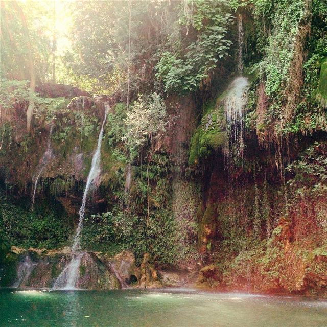 nature  lebanon  baakline  village  river  waterfall  summer  weekend ... (Baakline, Mont-Liban, Lebanon)