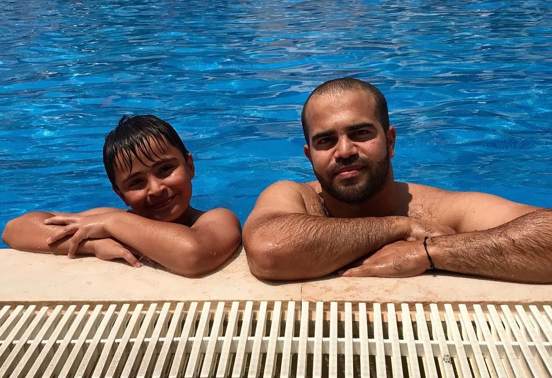 Nephew goalsss 🌊🏊🏼☀️🔥🔥🔥🇱🇧🇱🇧🇱🇧  nephew  nephewlove  pool ... (كفرصير)