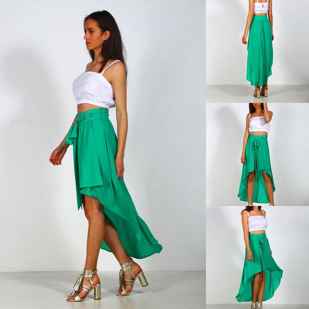 New arrivals green skirt 💚 by @fashionimperial .... shopping  italian... (El Mtaïleb, Mont-Liban, Lebanon)