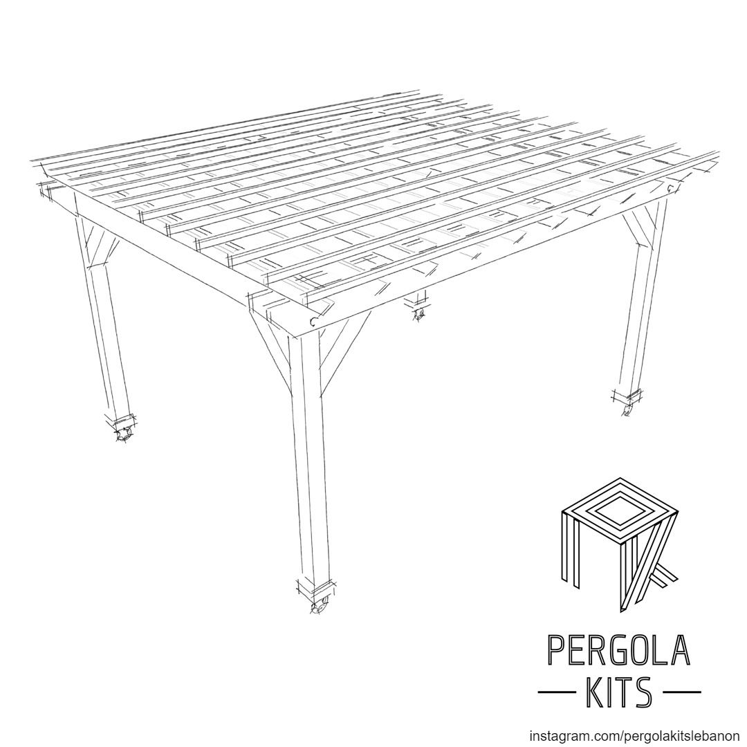 New Concept in the Making ⇨Pergola with Wheels⇦Stay Tuned for the Outcome...