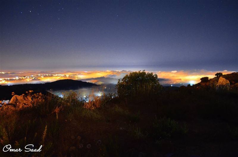 Night view of  beirut from  faqra  kfardebian  nightlandscape ... (Faqra Kfardebian)