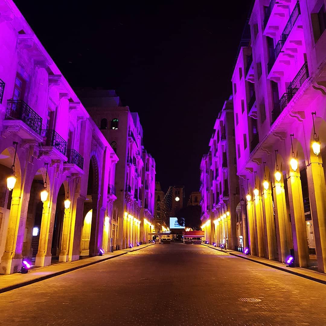 🇱🇧🇱🇧❤❤ nightout  colorful  lighting  oldarchitecture  oldbuilding ... (Beirut, Lebanon)