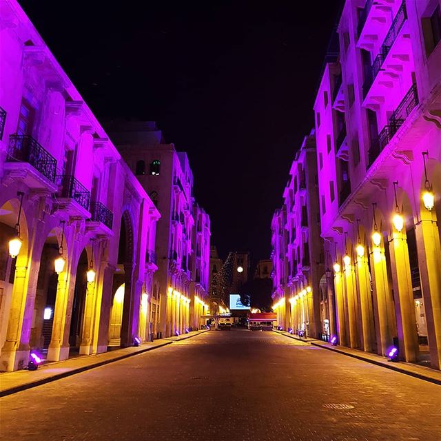 🇱🇧🇱🇧❤❤ nightout  colorful  lighting  oldarchitecture  oldbuilding ... (Beirut, Lebanon)