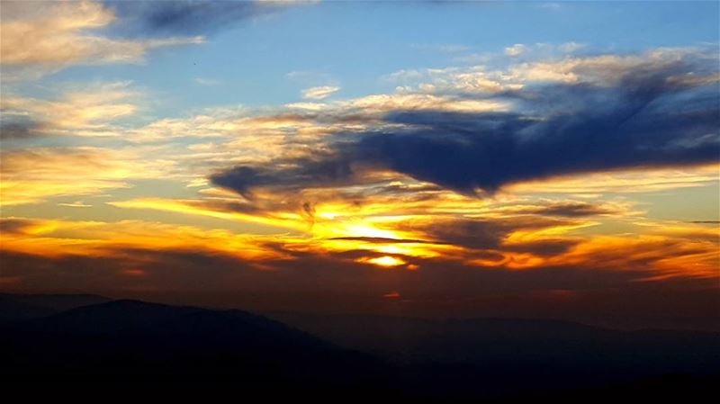 No comment  sunsetaddicted  supersunset_word  sunset_pics_ ... (Miziâra, Liban-Nord, Lebanon)