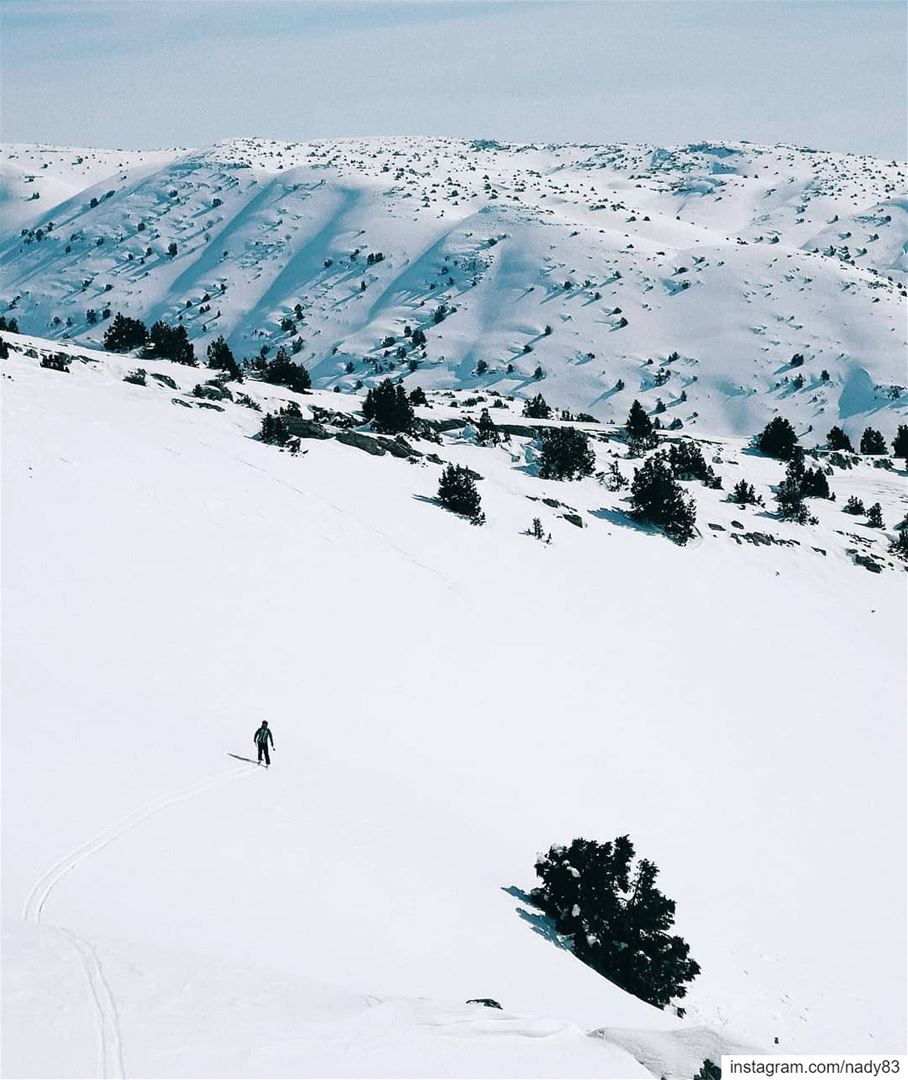 No man's land.. backcountryskiing skitouring lebanon snow  ski ...
