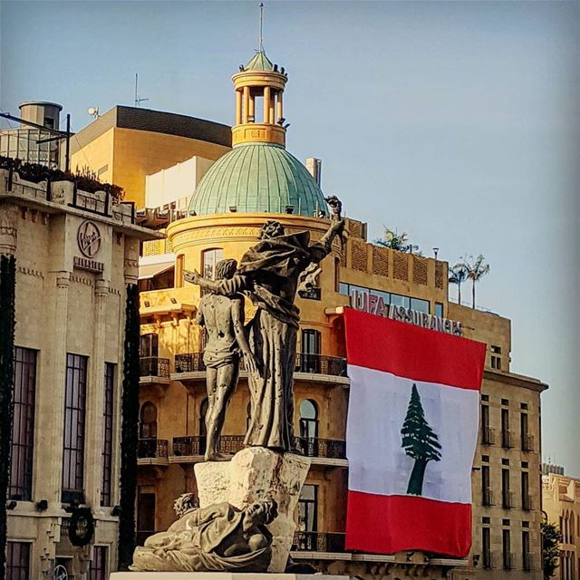 No Occasion.. No Event should remind us to love our country..🇱🇧 .. 📸... (Downtown Beirut)