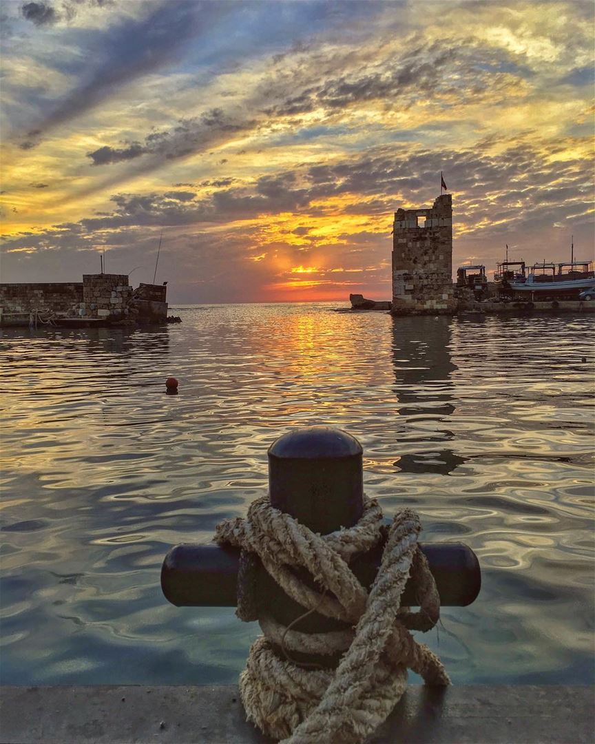 No safe harbours, no walls no borders, into the sunset you come undone ,... (Byblos, Lebanon)