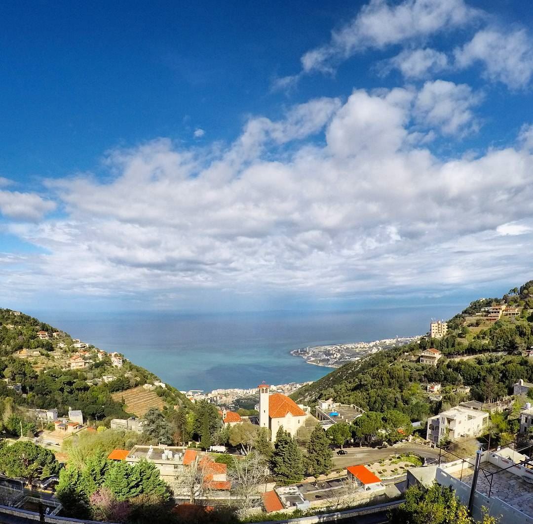 No winter lasts forever 🍃No spring skips its turn!.. goprohero5 ... (Ghosta, Mont-Liban, Lebanon)