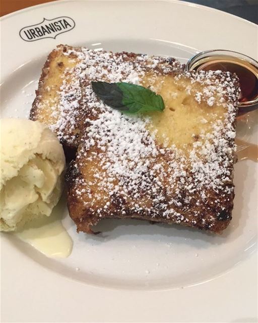 Not a healthy dessert 😏Pain Perdu 🍮 Must Try 😍  urbanista  painperdu ... (Urbanista Food Coffee)
