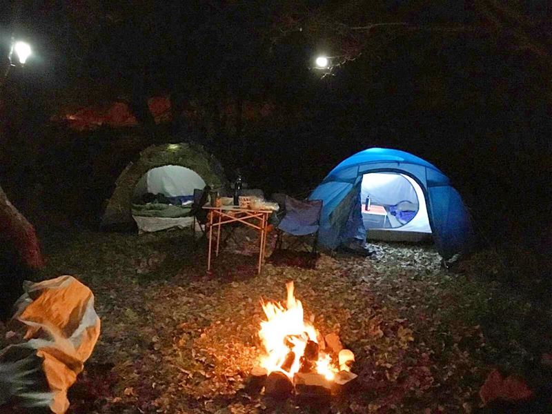 Nothing clears the mind like a weekend of camping!! decathlonleb... (Mayruba, Mont-Liban, Lebanon)