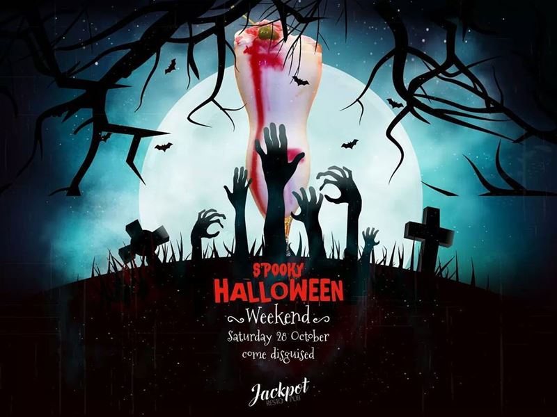 Oh yes, we are going spooky this weekend!! Pass by Jackpot Jounieh and...