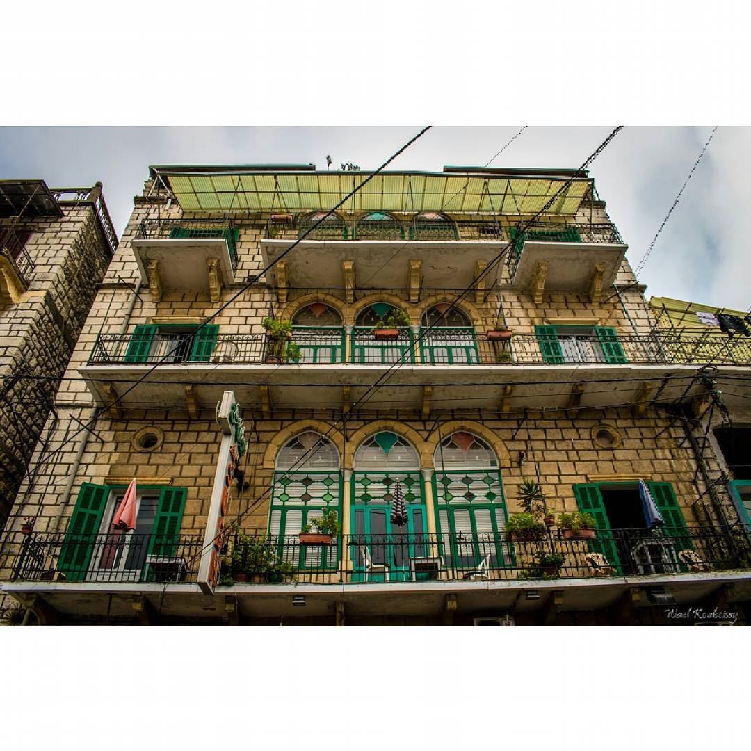  old  building  hotel  lebanon  architecture  windows  livelovealey ... (Aley)