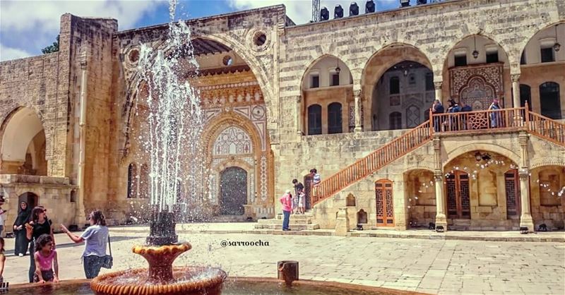 Old places have soul 🌌⛲  takenbyme  ptk_Lebanon  visitlebanon ... (Beiteddine Palace)