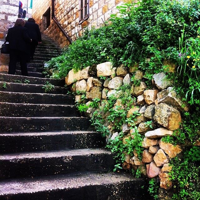  old  stairs  village  nature  mom  khalto  Abadiyeh  Lebanon ...