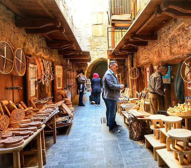 Old things always seems better oldcity  city  citylife  old  woodworking ... (Saïda, Al Janub, Lebanon)