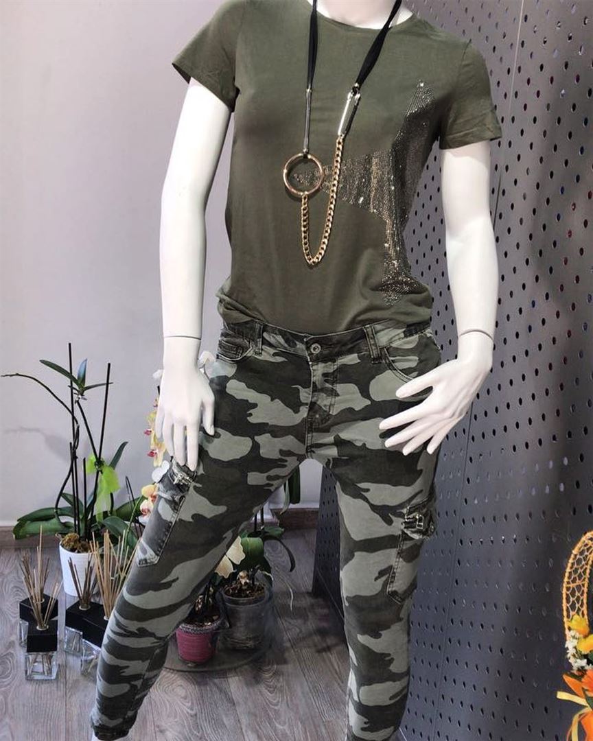 Olive green camouflage outfitDailySketchLook 228  shopping  italian ... (Er Râbié, Mont-Liban, Lebanon)