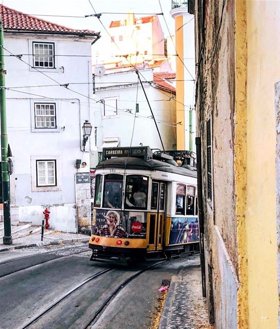 - On the 28 🚃 -.... portugal_lovers  portugal  lisboalive ... (Lisbon, Portugal)