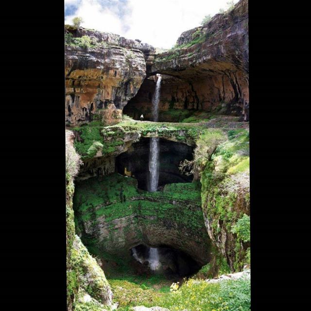 One of the most beautiful place in Lebanon 🇱🇧🇱🇧🇱🇧 beautiful place ... (Tannourine-Balou3 Bal3a)