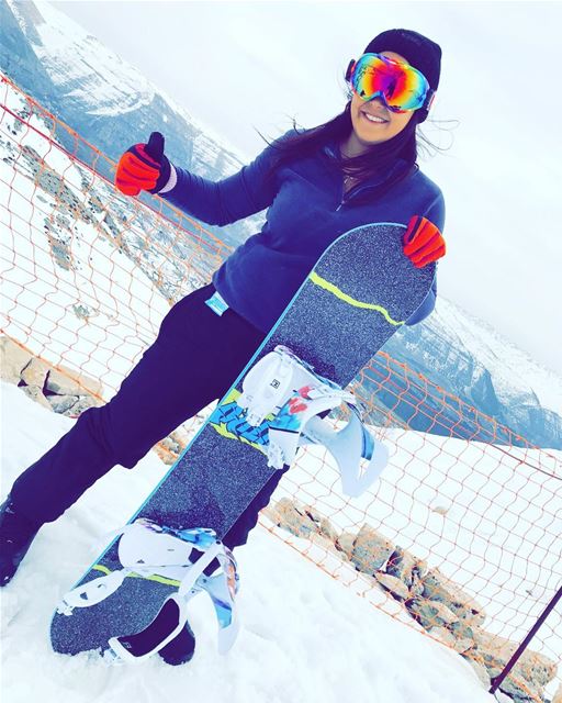One of the places that I call home  snowboarding  tbt  mountains  snow ... (El Laklouk, Mont-Liban, Lebanon)