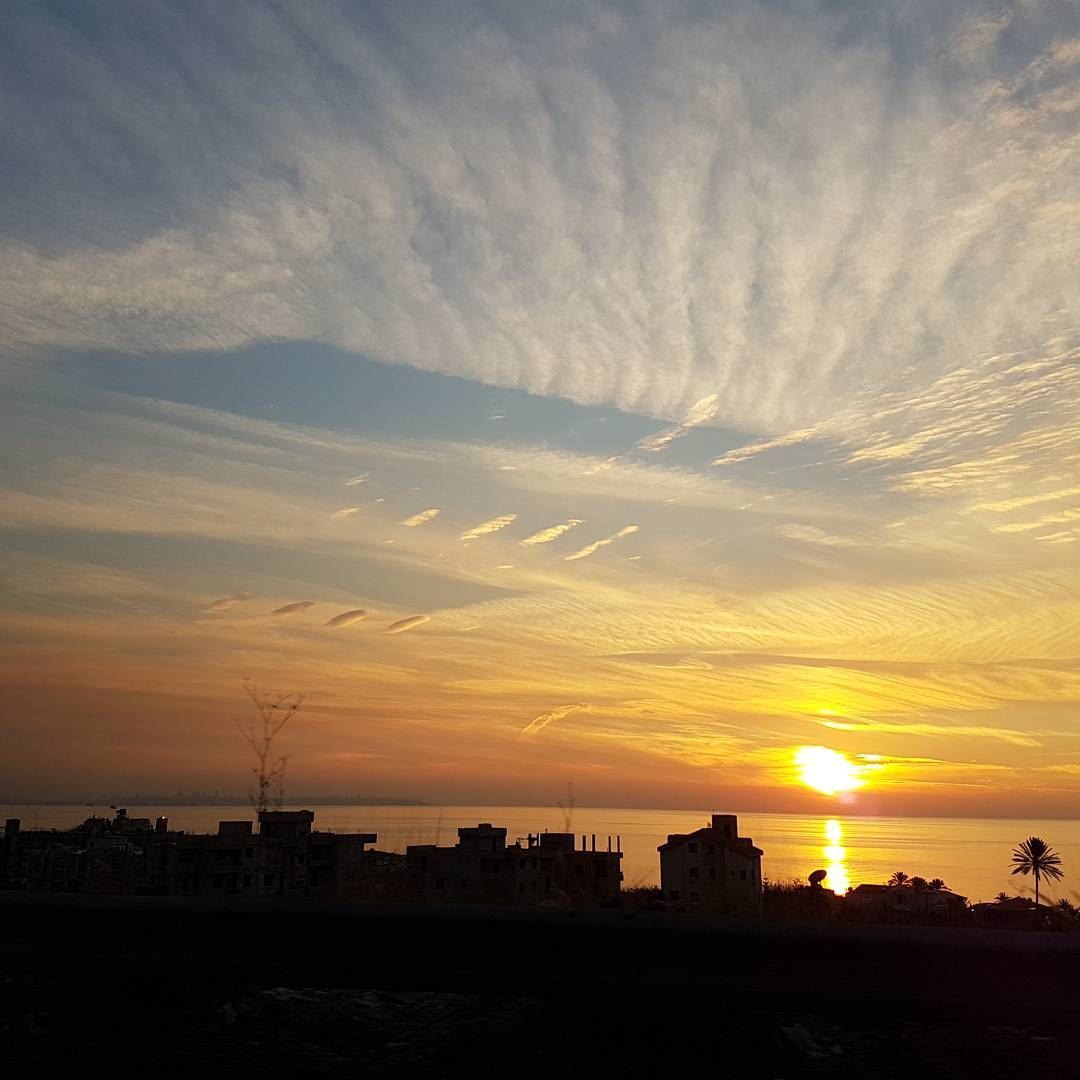 One of these amazing sunsets on the coast of tabarja ! tourleb ... (Tabarja)