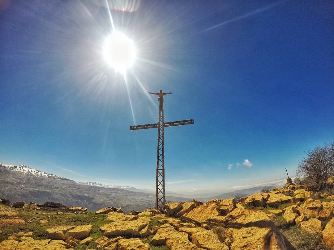 "Only in the Cross of Christ will we receive power when we are powerless.... (Baskinta, Lebanon)