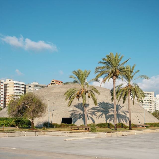  OscarNiemeyer unfinished architecture for Lebanon ▪️ Tripoli... (Rachid Karami International Fair)