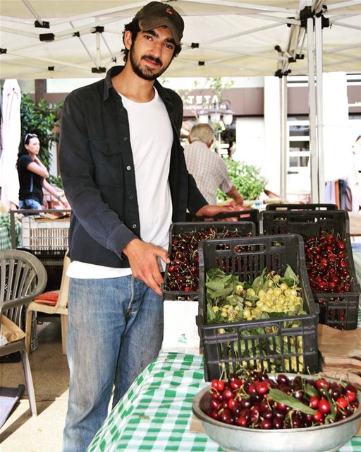 “Our cherries… they’re one of a kind,” Hasan el Hosseini tells us, while...