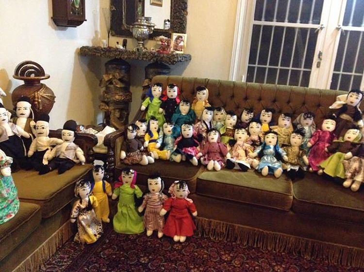 Our  JabalMoussa  traditional  dolls are beautifully dressed and ready for... (Jabal Moussa)