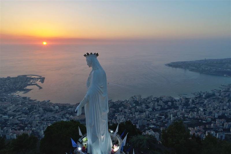 Our Lady of L E B A N O N ❤... AboveLebanon  Lebanon  LiveLoveBeirut ...
