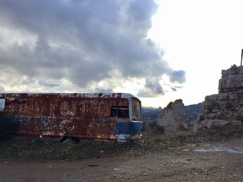 Our lebanese version of 'into the wild' bus. ..... intothewildbus ...