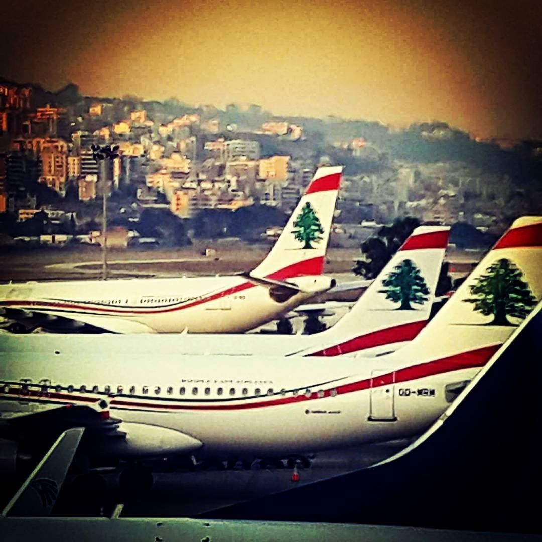 Our national Airlines .. @mea_airliban We fly within Lebanon's heart...... (Beirut–Rafic Hariri International Airport)