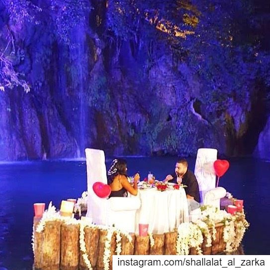 Our romantic dinner ✨✨✨... roadtrip  lebanonroadtrip  lebanon ... (Baakline, Mont-Liban, Lebanon)