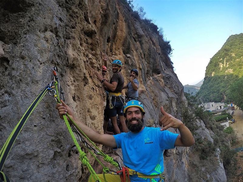Our type of Rock Party climbing  training  lebanon  serbia ... (Beirut, Lebanon)
