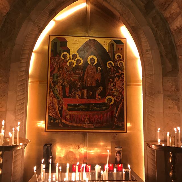 Our Virgin Mary's Day 🙏🙏🙏 virginmary  lebanon  bekaavalley  prayers ... (Zahlé, Lebanon)