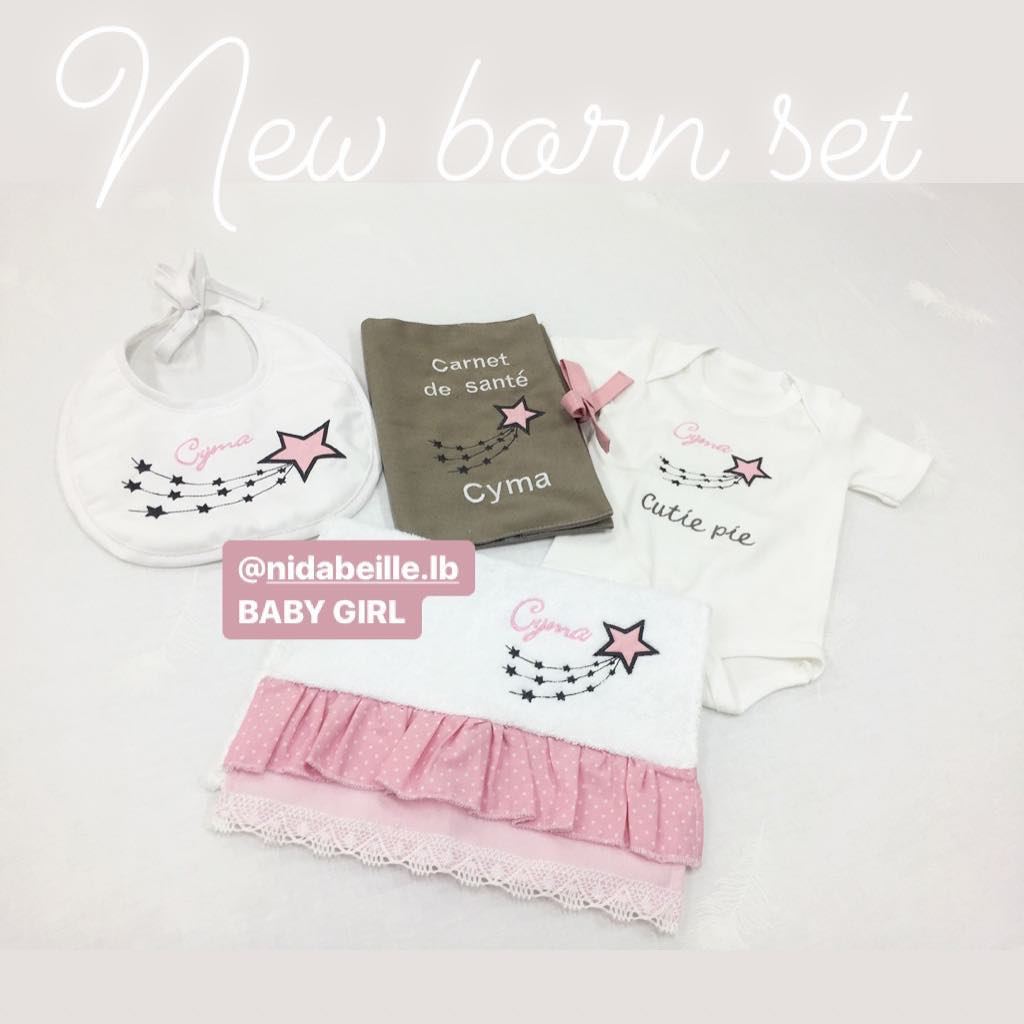 Our wish came true 💫 A new star is born 💖Write it on fabric by nid d'abei