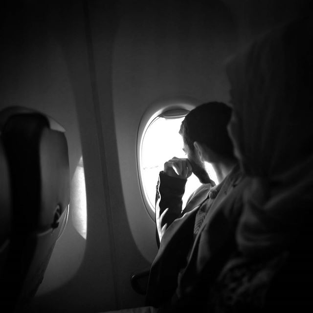 Out of the window -  ichalhoub in the  airplane shooting with a ...