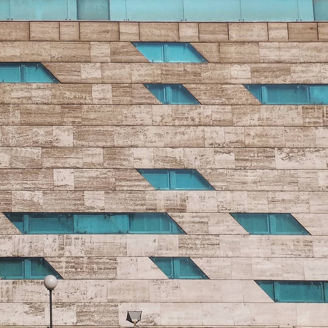 parallelogram.... minimal_experience  parallelogram  facade  windows ... (Sinn Al Fil, Mont-Liban, Lebanon)