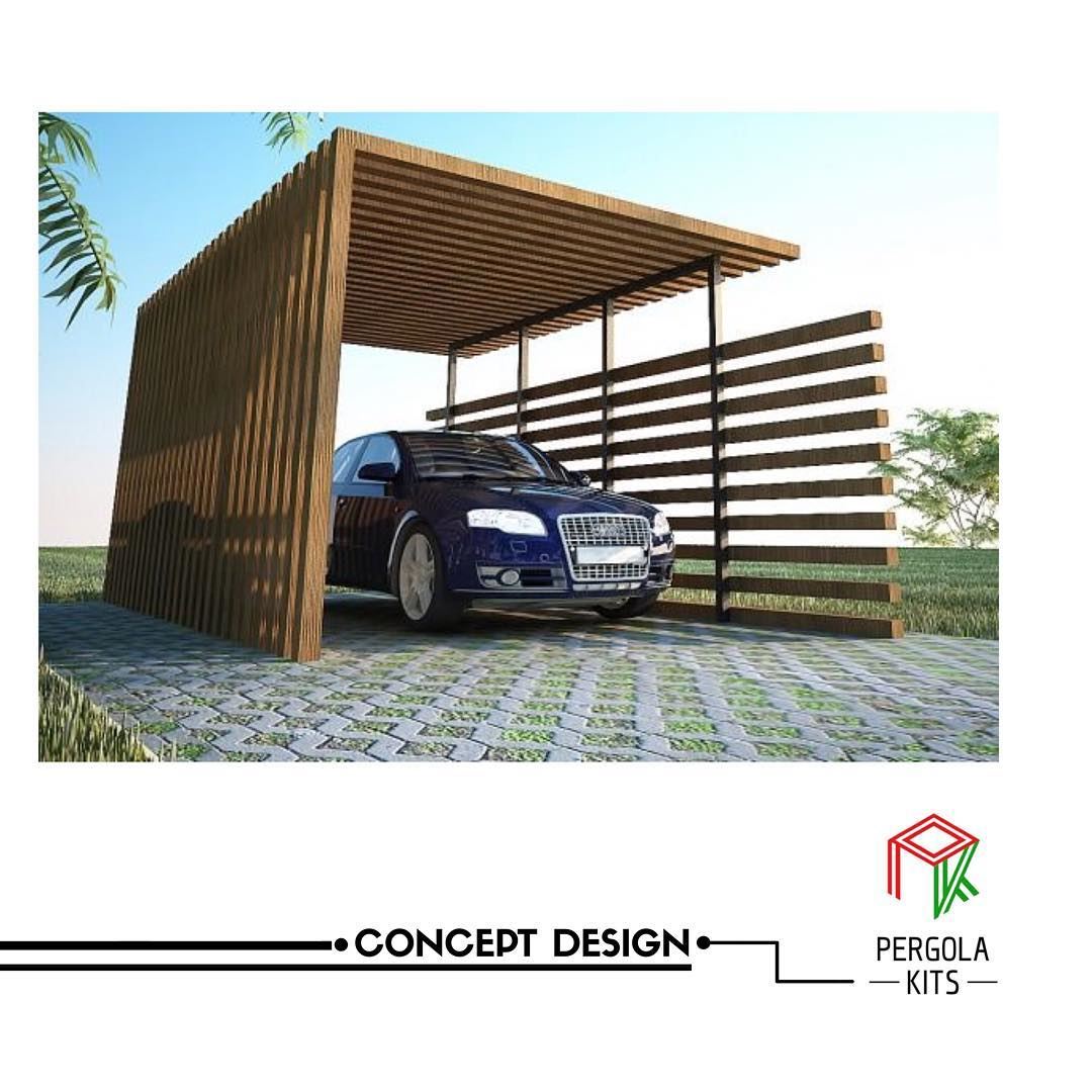 Park with Style🅿️  ConceptDesign  PergolaKitsLebanon. Pergola  Design ...