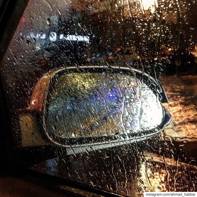 passion  passion  rain  window  night  taxi  mirror  beirut ... (Beirut, Lebanon)