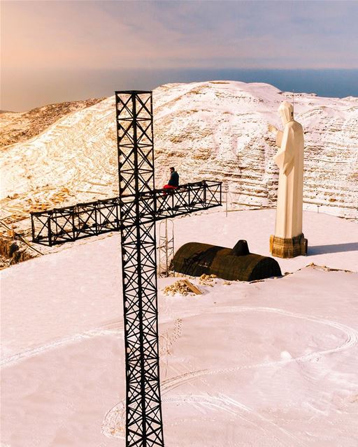 Peace of mind 🙏Pic taken by @rami_rizk89 and edited by me........... (Faraya, Mont-Liban, Lebanon)