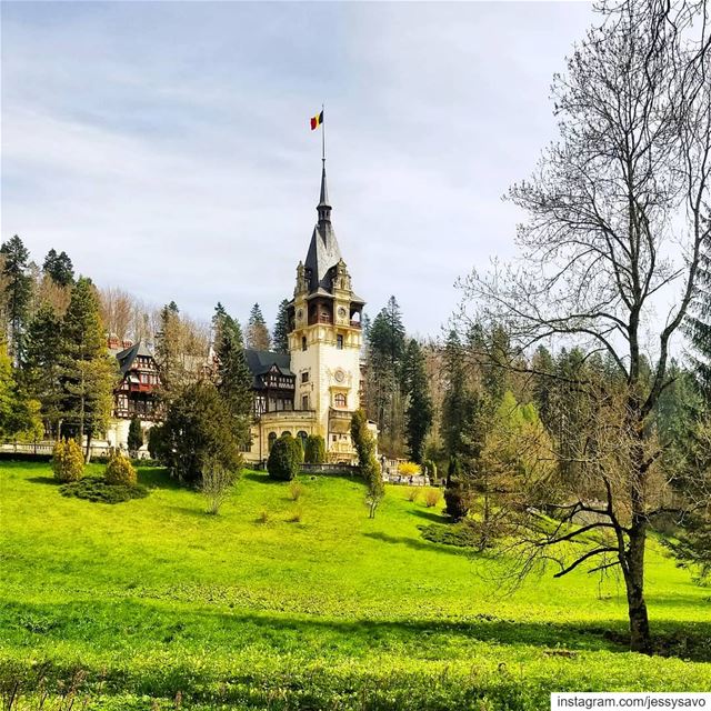Peles Castle morning! ...----------------------------------------------- (Romania)