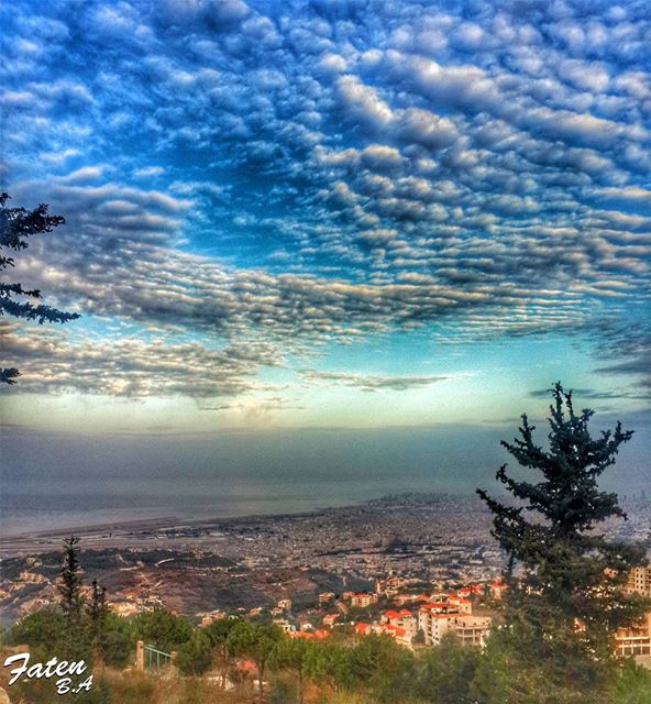 . People don't notice whether it's winter or summer when they're happy...... (`Aytat, Mont-Liban, Lebanon)