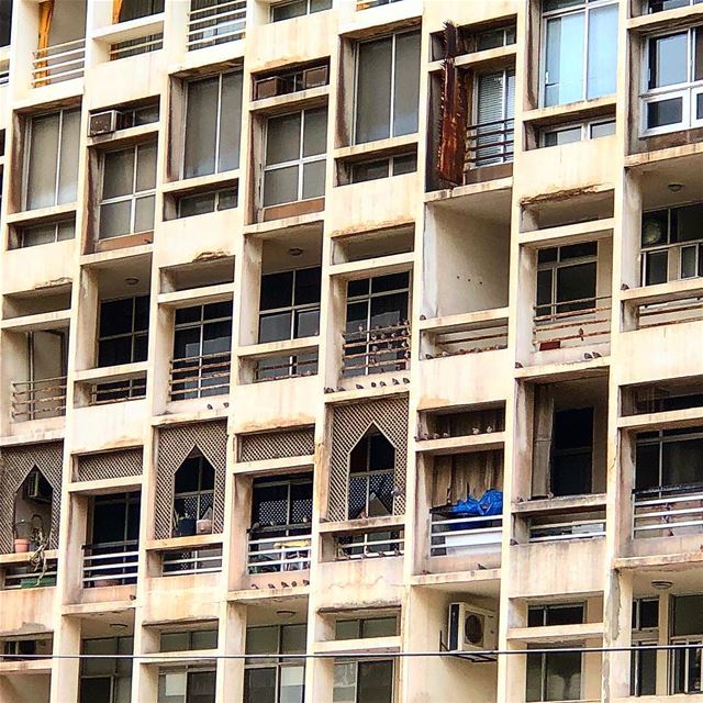 Perfect imperfection  architecture  windows  beirut  beyrouth ... (Beirut, Lebanon)