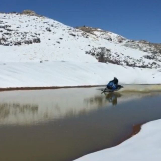 Perfect video by Wissam Haddad👍🏻👍🏻 snow  snowmobile  snowmobileseason...