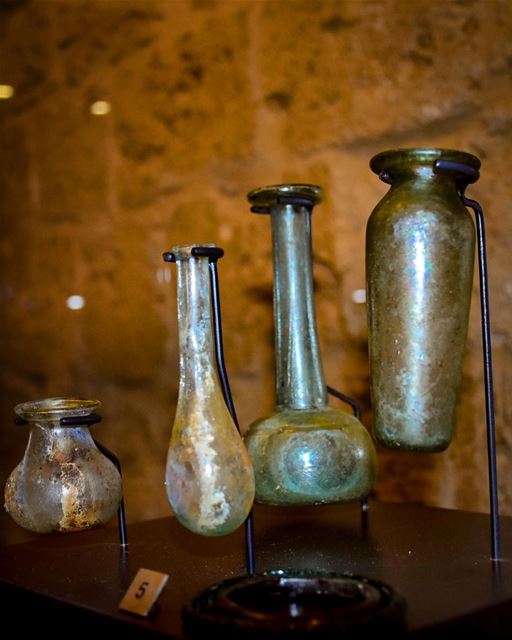 “Phoenician Blown Glass”Phoenicians accidentally discovered Glass in the... (Byblos, Lebanon)