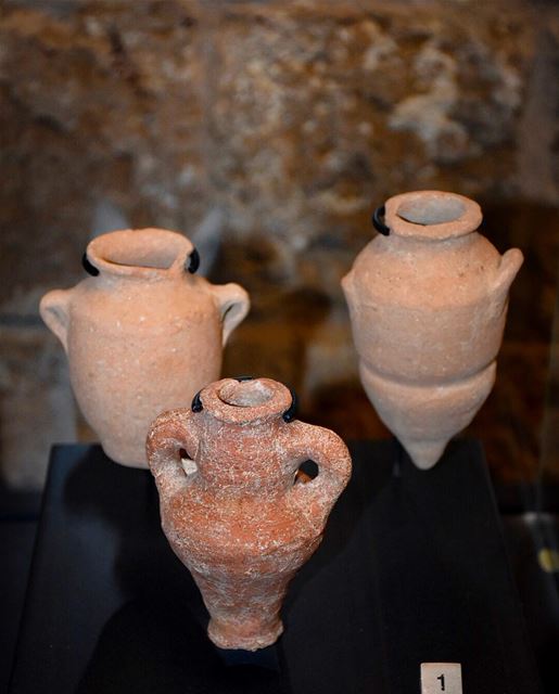 Phoenician Pottery of Byblos.. -📍Byblos Castle, Jbeil, Lebanon 🇱🇧-... (Byblos, Lebanon)